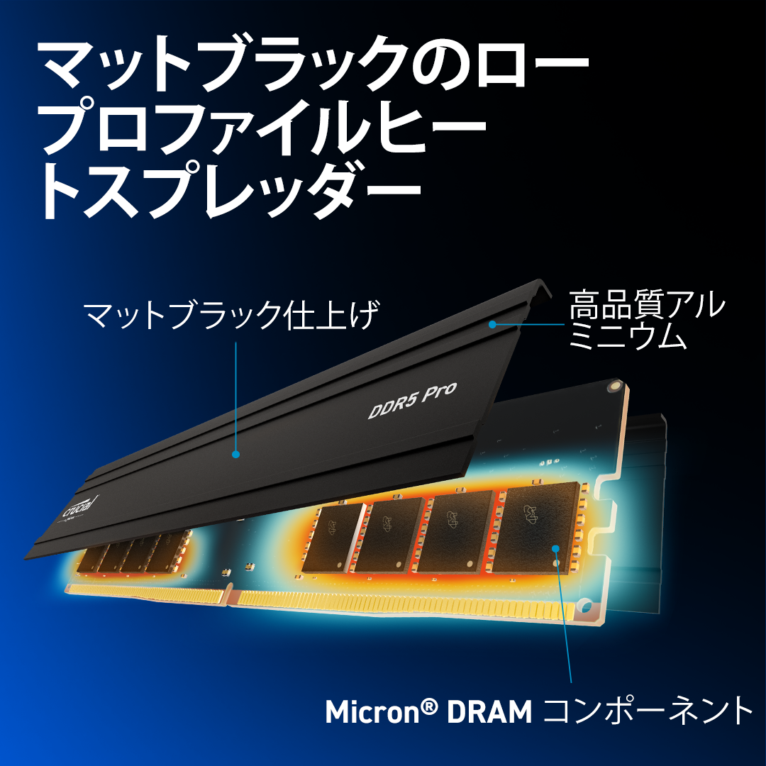 Crucial Pro 32GB Kit (2x16GB) DDR5-5600 UDIMM- view 4