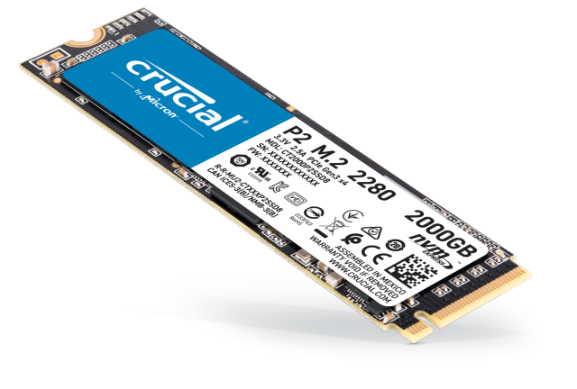 Crucial P2 1TB PCIe M.2 2280SS SSD | CT1000P2SSD8 | Crucial JA