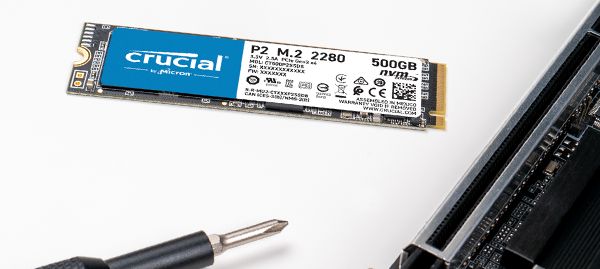 即納在庫あり 【新品保証有】Crucial M2 NVMe SSD P2シリーズ 1TB PCパーツ