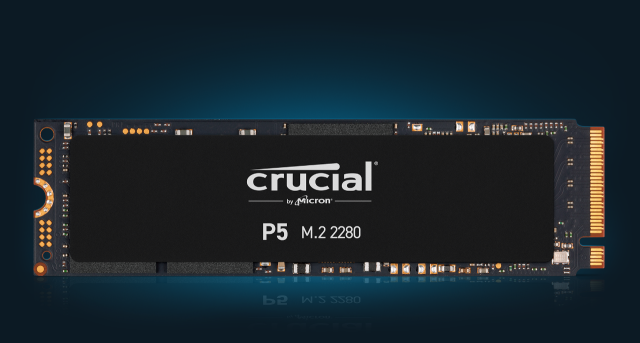 crucial P5 M.2 2280 2TB SSD M.2 NVMe
