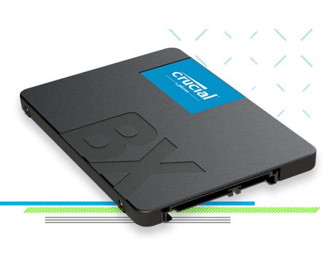 【SSD 480GB】 初めてのSSDに！ Crucial BX500