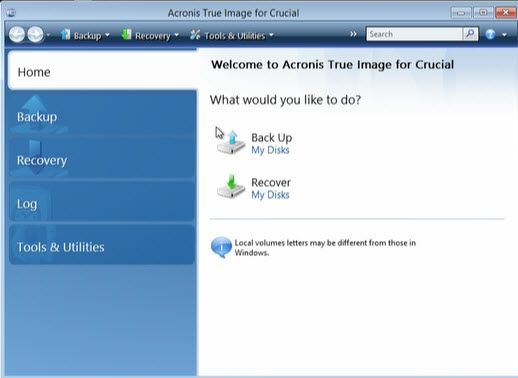 Acronis True Imageのバックアップ復元ガイド Crucial Japan