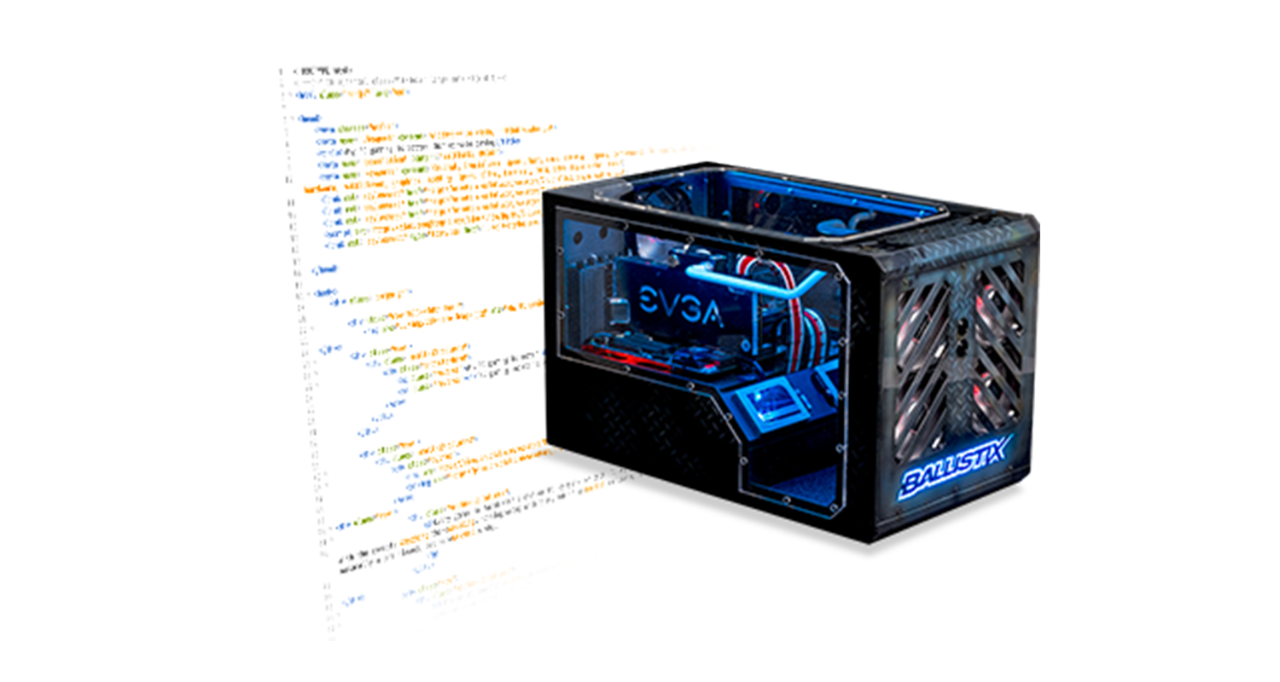 改造されたゲーミングコンピュータ